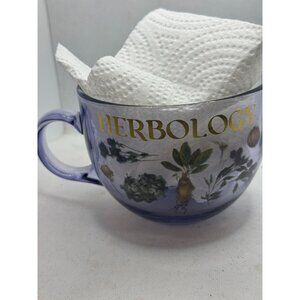 Purple Glass Harry Potter "Herbology" Cup 16 oz
